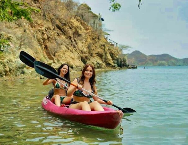 Tour en kayak por Taganga y el Tayrona.