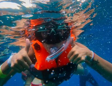 Snorkel en el tayrona, Playa del Medio